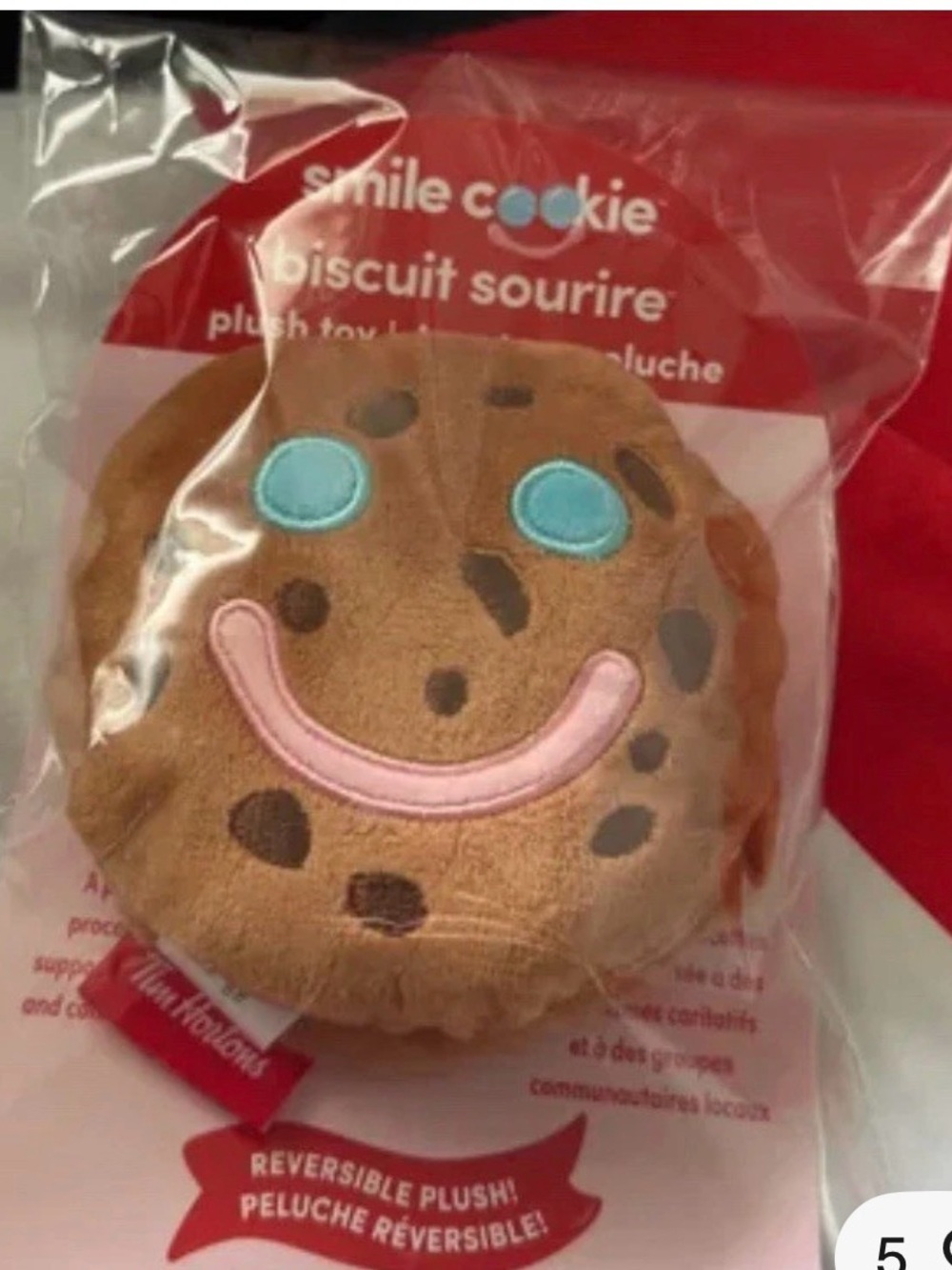 Tim Hortons Smile cookie plush